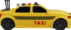 Taxi Legetøj Til Børn - Med Lys Og Lyd - Friktionsmotor