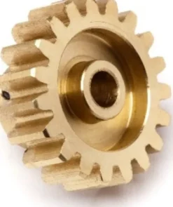 19T Brass Pinion Gear - 0.8 M / 32Dp 3.175 Shaft - Mv22695 - Maverick Rc