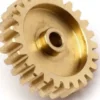 25T Brass Pinion Gear - 0.8 M / 32Dp 3.175 Shaft - Mv22701 - Maverick Rc