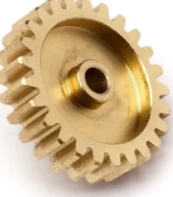 25T Brass Pinion Gear - 0.8 M / 32Dp 3.175 Shaft - Mv22701 - Maverick Rc