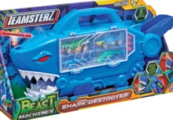Teamsterz - Beast Machines - Transporter Shark Destroyer Sæt