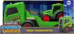 Teamsterz - Chunky Trucks - Mega Transporter Med 1 Traktor