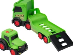 Teamsterz - Chunky Trucks - Mega Transporter Med 1 Traktor