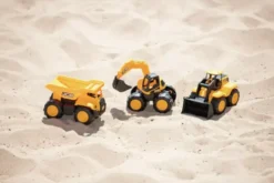 Teamsterz - Gravemaskiner Legetøj - Jcb Tough Trucks - 3-Pak