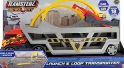 Teamsterz - Metro City - Launch And Loop Transporter Med 1 Bil