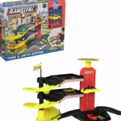 Teamsterz - Metro City - Park & Drive Garage Legetøj Med 3 Biler