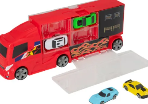 Teamsterz - Metro City - Truck Carry Case - Biltransporter Legetøj