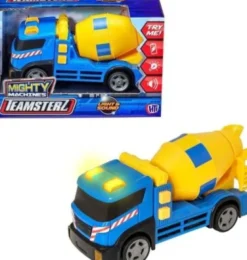 Teamsterz - Mighty Machines - Cementblander Legetøj - Lys Og Lyd