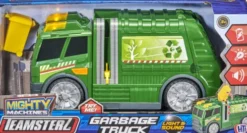 Teamsterz - Mighty Machines - Garbage Truck - Legetøjs Skraldebil