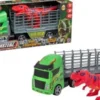 Teamsterz - Mighty Machines - Lille Dino Transporter - Lys Og Lyd