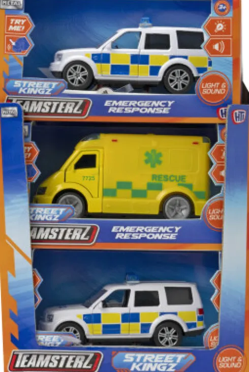 Teamsterz - Street Kingz - Emergency Response - Legetøjsbil - Assorteret