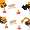 Teamsterz - Street Machines - Big Builders - Gravemaskiner Legetøj Sæt - Assorteret