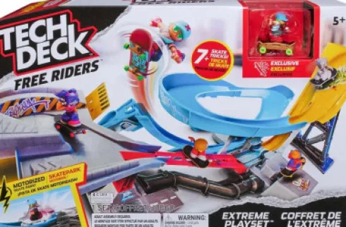 Tech Deck - Free Riders Extreme Legesæt