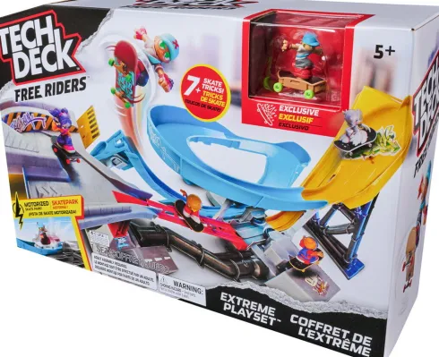 Tech Deck - Free Riders Extreme Legesæt