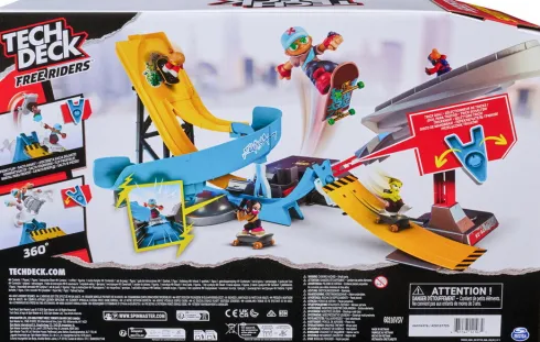 Tech Deck - Free Riders Extreme Legesæt