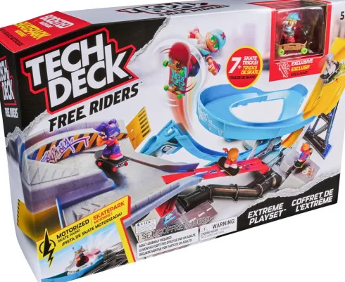 Tech Deck - Free Riders Extreme Legesæt
