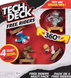 Tech Deck - Free Riders 4Pk