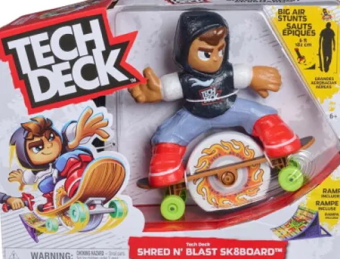 Tech Deck - Ted Shred N' Blast Skateboard Flywheel