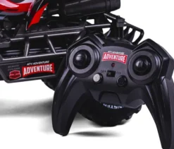 Tec-Toy - Adventure Motosport Rc Fjernstyret Atv - 1:8 - Rød