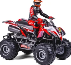 Tec-Toy - Adventure Motosport Rc Fjernstyret Atv - 1:8 - Rød