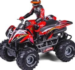 Tec-Toy - Adventure Motosport Rc Fjernstyret Atv - 1:8 - Rød