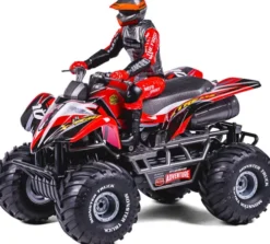 Tec-Toy - Adventure Motosport Rc Fjernstyret Atv - 1:8 - Rød