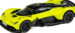 Tec-Toy - Aston Martin Valkyrie Die-Cast Model Bil - 1:43 - Lysegrøn