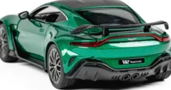 Tec-Toy - Aston Martin Vantage Die-Cast Model Bil - 1:24 - Grøn