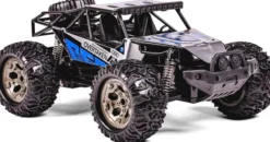 Tec-Toy - Brave Rc Fjernstyret Offroad Bil - 1:12 - 2,4Ghz - Blå