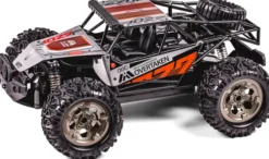 Tec-Toy - Brave Rc Fjernstyret Offroad Bil - 1:12 - 2,4Ghz - Rød