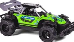 Tec-Toy - Chaser Rc Fjernstyret Offroad Bil Med Lys - 1:18 - Grøn
