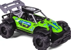 Tec-Toy - Chaser Rc Fjernstyret Offroad Bil Med Lys - 1:18 - Grøn