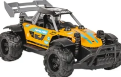 Tec-Toy - Chaser Rc Offroad Bil Med Lys - 1:18 - 2,4Ghz - Orange