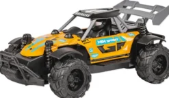 Tec-Toy - Chaser Rc Offroad Bil Med Lys - 1:18 - 2,4Ghz - Orange