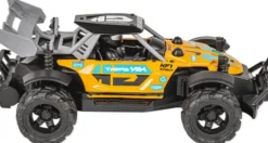 Tec-Toy - Chaser Rc Offroad Bil Med Lys - 1:18 - 2,4Ghz - Orange