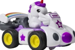 Tec-Toy - Fjernstyret Enhjørning Bil - Unicorn Rc-Kart - Lyd Og Lys