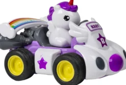 Tec-Toy - Fjernstyret Enhjørning Bil - Unicorn Rc-Kart - Lyd Og Lys