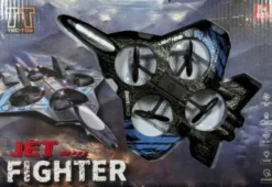 Tec-Toy - F16 Jet Fighter Drone Med Lys Til Børn - 2,4 Ghz