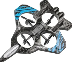 Tec-Toy - F16 Jet Fighter Drone Med Lys Til Børn - 2,4 Ghz