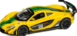Tec-Toy - Mclaren P1 Gtr Die-Cast Model Bil - 1:24 - Gul