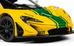 Tec-Toy - Mclaren P1 Gtr Die-Cast Model Bil - 1:24 - Gul