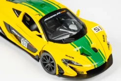 Tec-Toy - Mclaren P1 Gtr Die-Cast Model Bil - 1:24 - Gul