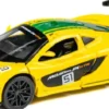 Tec-Toy - Mclaren P1 Gtr Die-Cast Model Bil - 1:43 - Gul