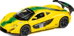 Tec-Toy - Mclaren P1 Gtr Die-Cast Model Bil - 1:43 - Gul