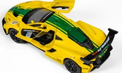 Tec-Toy - Mclaren P1 Gtr Die-Cast Model Bil - 1:43 - Gul