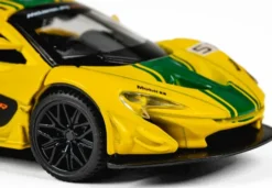 Tec-Toy - Mclaren P1 Gtr Die-Cast Model Bil - 1:43 - Gul
