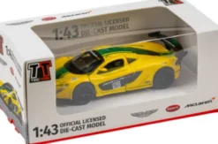 Tec-Toy - Mclaren P1 Gtr Die-Cast Model Bil - 1:43 - Gul