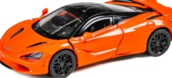 Tec-Toy - Mclaren 750S Die-Cast Model Bil - 1:43 - Orange