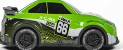 Tec-Toy - Mini Rally R/C Bil Med Lys - 1:24 - 2,4 Ghz - Grøn