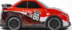 Tec-Toy - Mini Rally R/C Bil Med Lys - 1:24 - 2,4 Ghz - Rød